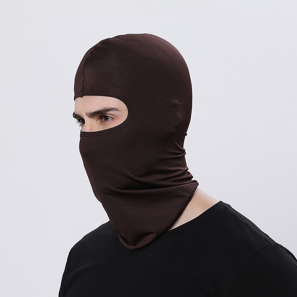 balaclavas Συμπαγές Χρώμα Αντιηλιακό Αναπνέει Με προστασία από την σκόνη Σκούπισμα ιδρώτα Άνετο Ποδήλατο / Ποδηλασία Σκούρο γκρι Λευκό Μαύρο για Ανδρικά Γυναικεία Ενηλίκων / Ελαστικό 2025 - $6.99 –P12