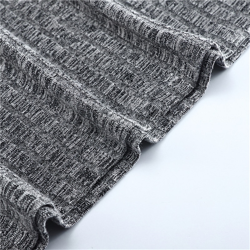 Herr Huvtröja Svart Vit Grå Huva Ensfärgat Strukturerad Sport & Utomhus Polyester Aktiv Vinter Kläder Pull Tröjor Långärmad Smal 2025 - $23.99 –P14