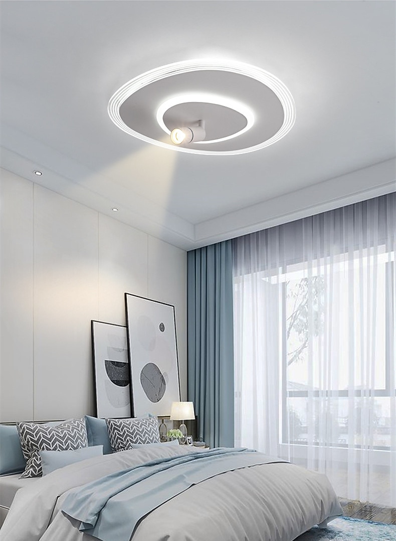 40/50 cm plafonnier led projecteur créatif lampe de chambre principale moderne de 2026 ? $279.99 –P4
