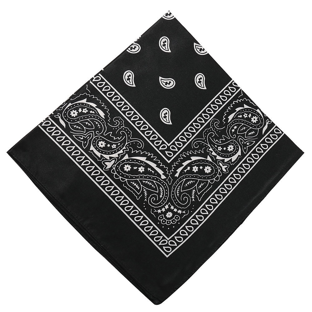1 buc Pentru femei Cordeluțe Eșarfă de păr Bandana Pentru Stradă Cadou Concediu cap Lucrate manual Material Textil Negru Albastru piscină Roșu Închis 2025 - $4.49 –P8