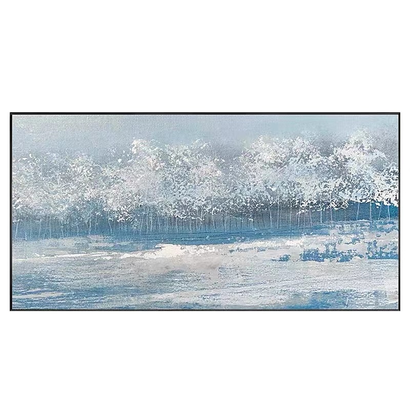 2026年 ハング塗装油絵 手描きの 縦式 抽象画 風景 ヴィンテージ 近代の インナーフレームなし(枠なし)  コレクション – $113.99 –P1