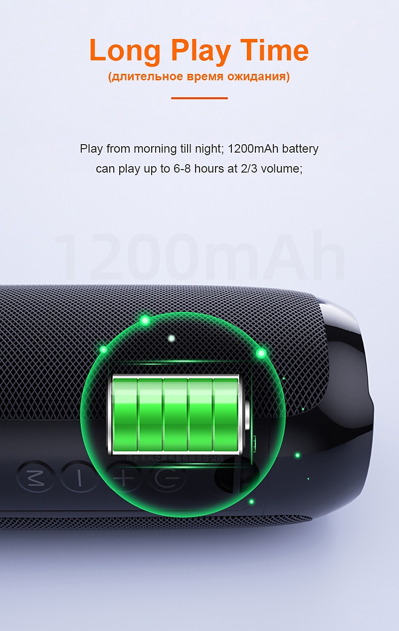 Portable Bluetooth Speaker Wireless Bass Subwoofer Waterproof Outdoor Speakers Boombox AUX TF USB Stereo Loudspeaker Music Box Valentine's Day Gift 2026 - $25.99 –P13