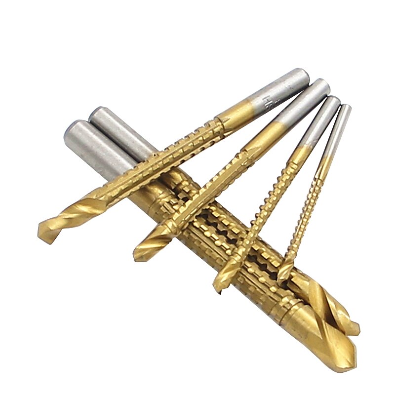 6pcs Electric Drill Bits Titanium Coated HSS Drill Saw Bits For Metal Milling Cutters For Wood Slotting 3/4/5/6/6.5/8mm 2025 - $10.99 –P4