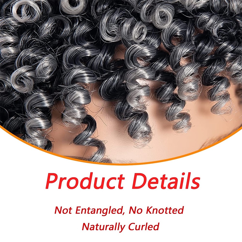 Gray Wigs for Black Women Afro Wigs Short Curly Wigs Kinky Curly Wig with Bangs Natural Hair Wigs 2026 - $36.99 –P2