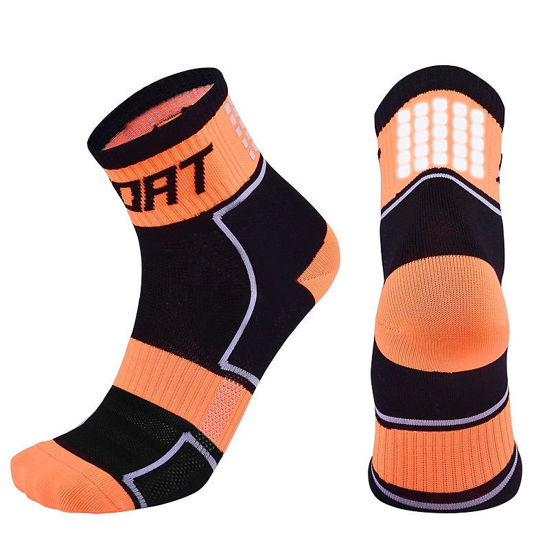 5 Pairs Compression Socks Ankle Socks Athletic Sports Socks Cycling Socks Women's Men's Cycling  Bike Bike Cycling Lightweight Breathable Quick Dry Fashion Nylon White Black Blue 2025 - $18.99 –P6