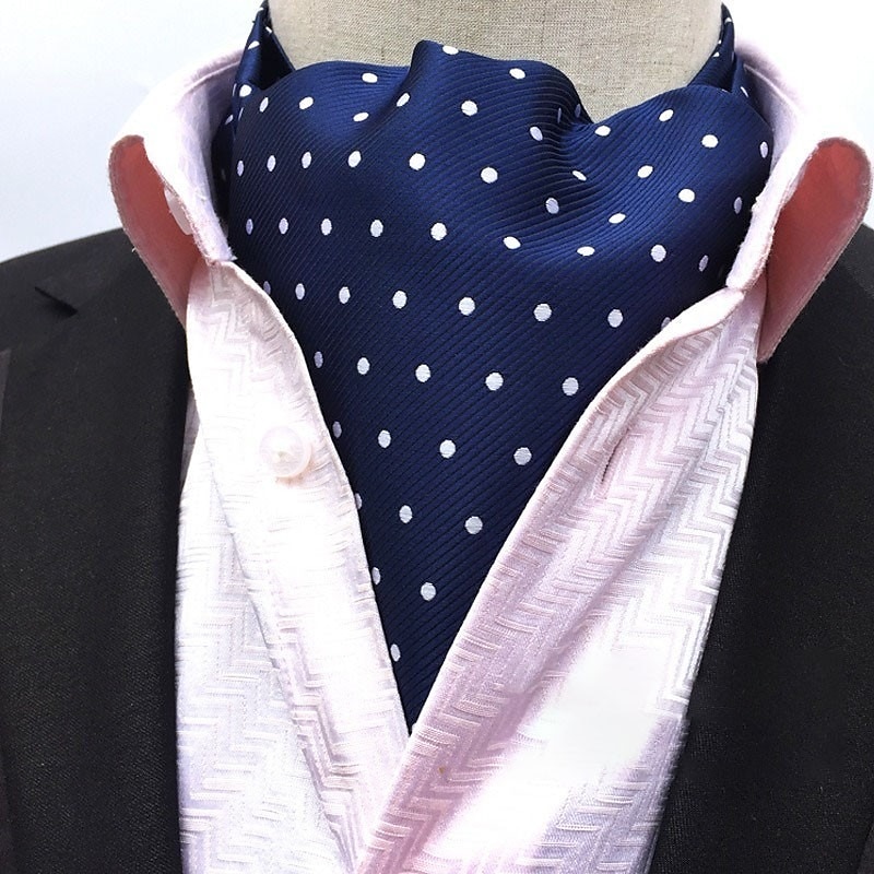 Men's Ties Cravat Ascot Work Wedding Gentleman Jacquard 2025 - $23.99 –P3