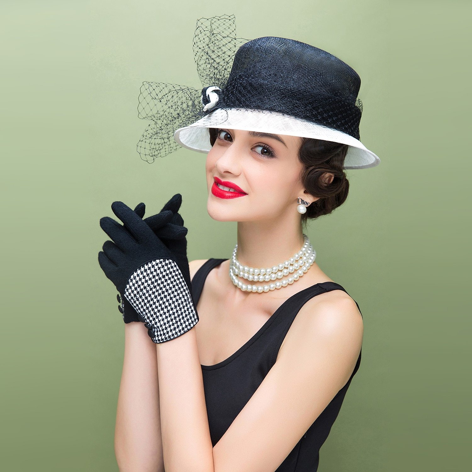 Retro-Hochzeitsfedern Lolita-Accessoires mit Farbblock 1pc besondere Anlässe / Partys / Abendkopfschmuck 2025 - $89.99 –P12