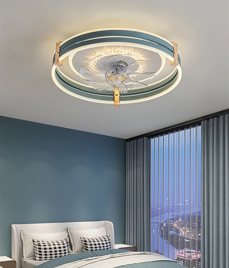 Lampada Da Soffitto A Led Di Lusso Con Ventilatore A Soffitto Lampada Da Soffitto del 2026 a $287.89 –P1