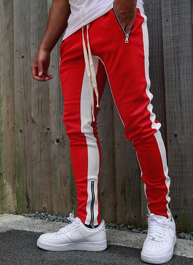 Bărbați Jogger Pantaloni Pantaloni Sport Buzunar cu Fermoar Fermoare pentru glezne Pantaloni De Atletism Îmbrăcăminte Atletică Primăvară Toamnă Απαλό Confortabil la umezeală Respirabil Gimnastic 2026 - $18.99 –P13