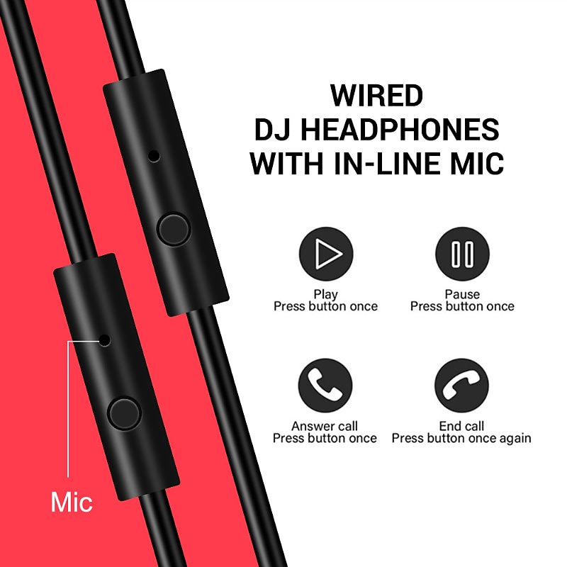 Oneodio A71 Wired Over Ear Headphone With Mic Studio DJ Headphones Professional Monitor Recording & Mixing Headset For Gaming 2025 - $46.99 –P7