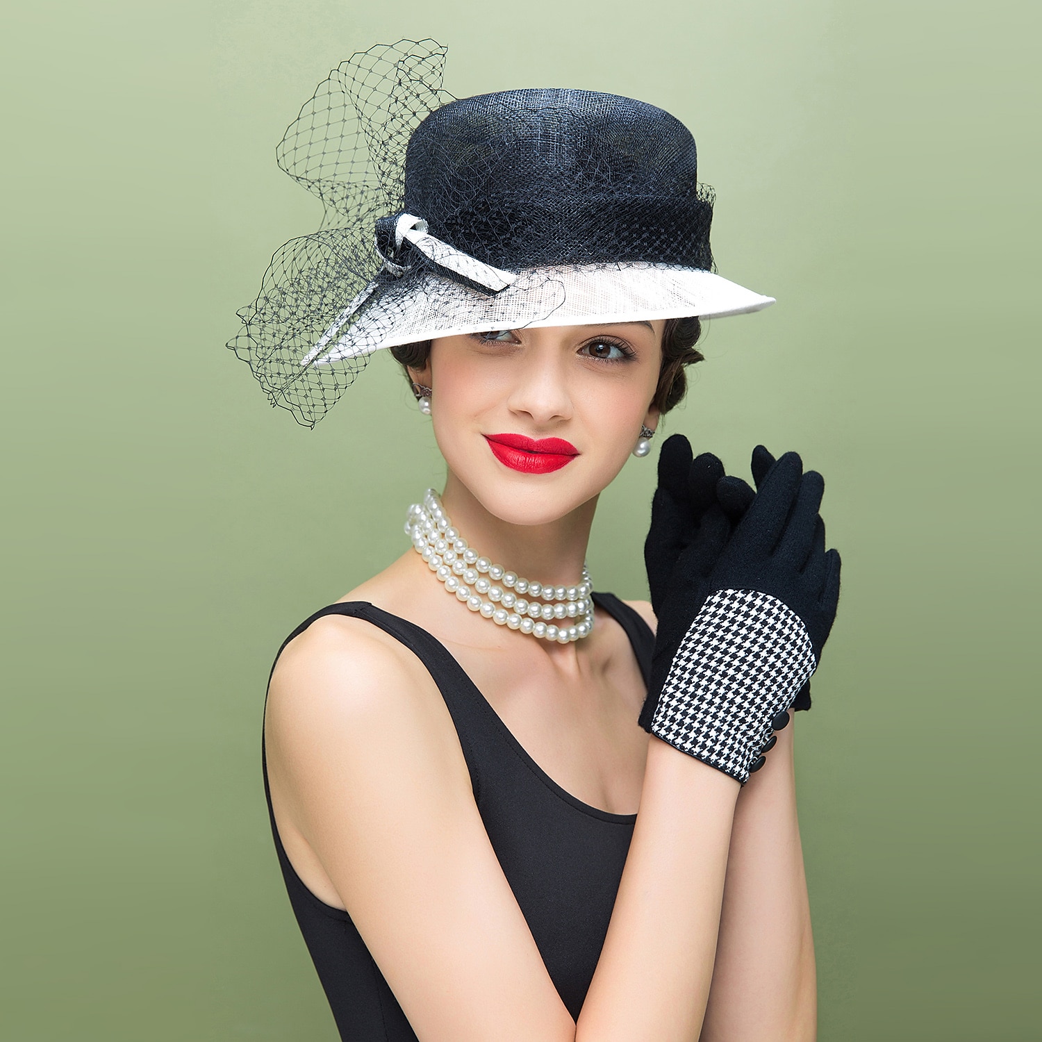 Retro-Hochzeitsfedern Lolita-Accessoires mit Farbblock 1pc besondere Anlässe / Partys / Abendkopfschmuck 2025 - $89.99 –P11