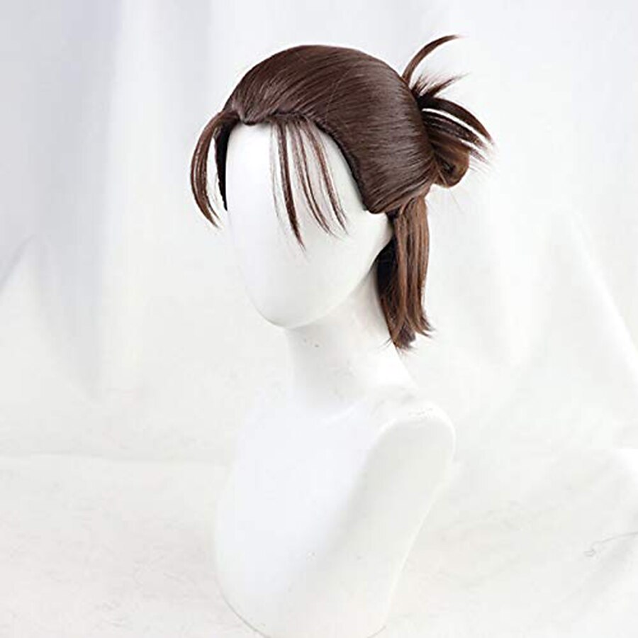 Parrucche cosplay capelli gotici anime Eren Jaeger Harajuku marrone scuro parrucche di Halloween del 2025 a $28.99 –P3