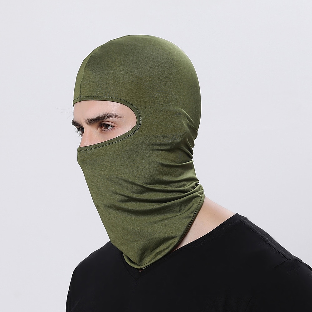 balaclavas Συμπαγές Χρώμα Αντιηλιακό Αναπνέει Με προστασία από την σκόνη Σκούπισμα ιδρώτα Άνετο Ποδήλατο / Ποδηλασία Σκούρο γκρι Λευκό Μαύρο για Ανδρικά Γυναικεία Ενηλίκων / Ελαστικό 2025 - $6.99 –P8