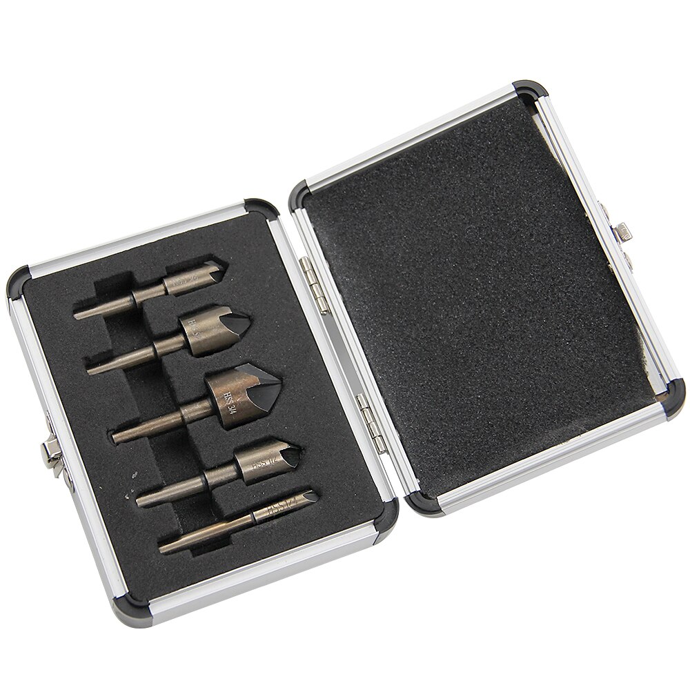 5 pc britannique cuisson jaune en acier à grande vitesse poignée ronde chanfrein à cinq bords pour le travail du bois de 2025 ? $19.99 –P8