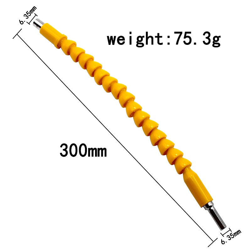 Flexible Electric Drill Screwdriver Bit Multifunctional Universal Snake Hose Cardan Shaft Connection Soft Extension Rod Link 2025 - $7.99 –P11