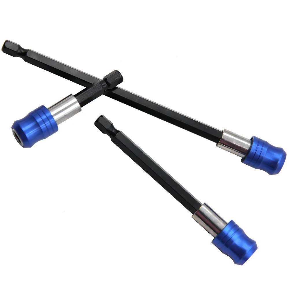 1/4 Inch Blue Hex Shank Automatic lock Screwdriver Bit Extension Rod Quick Release Magnetic Lengthen Batch Head Rod 60mm 100mm 150mm 2025 - $12.99 –P3