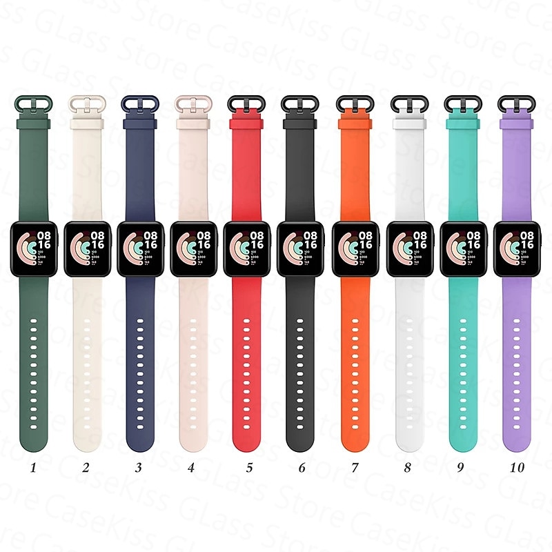 Smart Watch Band Compatible with Xiaomi Mi Watch 2 Lite, Mi Watch 1 Lite Redmi Watch 2 Lite / Watch 2 / Watch 1 Smartwatch Strap Waterproof Breathable Adjustable Fit Sport Band Replacement  Wristband 2025 - $14.99 –P6