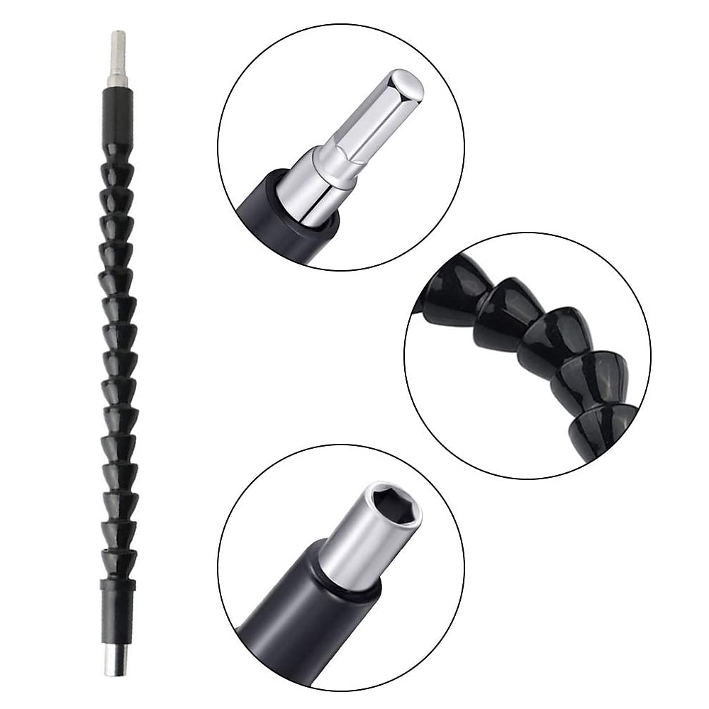 Flexible Electric Drill Screwdriver Bit Multifunctional Universal Snake Hose Cardan Shaft Connection Soft Extension Rod Link 2025 - $7.99 –P3