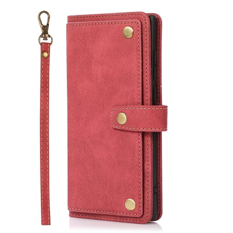 telefone Capinha Para Samsung Galaxy S24 S23 S22 S21 S20 Plus Ultra A32 nota 20 10 S25 Ultra Bolsa Bolsa Capa para Cartão Wallet com alça ajustável para pescoço com alça transversal removível com de 2025 por $22.99 –P6