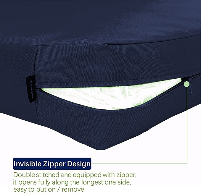 4 pcs Waterproof Seat Cushion Cover Outdoor Patio Garden Striped Water-Resistant Simple Square Zipper Traditional Classic Solid Color 2025 - $31.99 –P9
