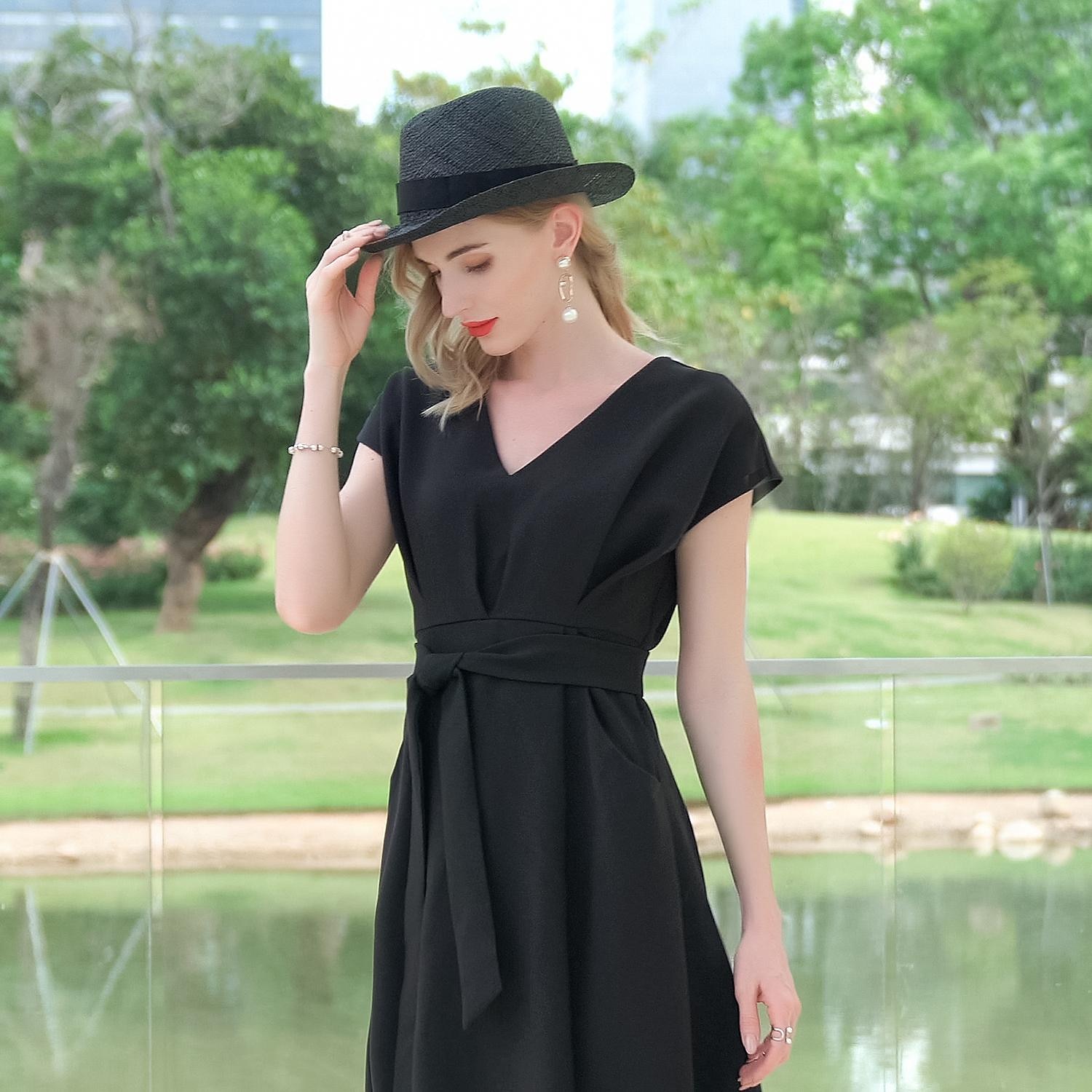 Elegant Beach Straw Hats with Pure Color / Satin Bowknot 1PC Party / Evening / Casual / Melbourne Cup Headpiece 2025 - $14.99 –P11
