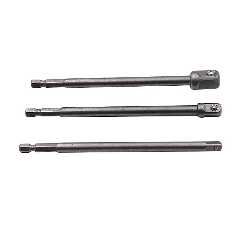 3 st/8 st 1/4 krom vanadin stål hylsa adapter bits set sexkantsskaft förlängningsborr stång sexkant bit set elverktyg 2025 - $6.99 –P1