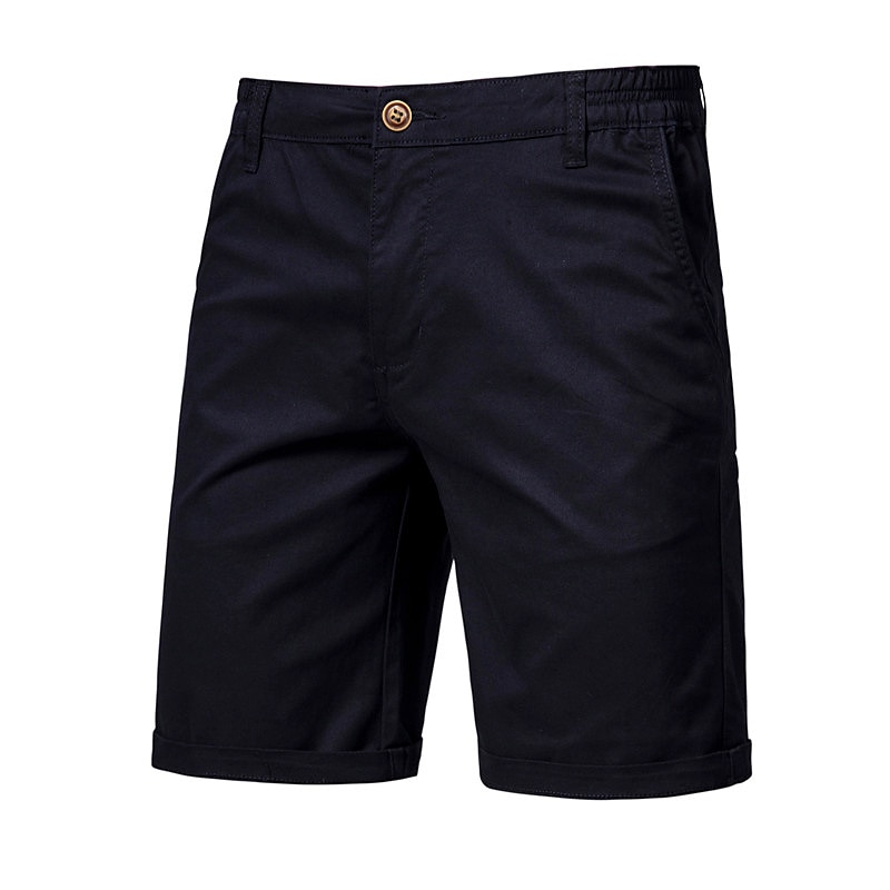 Hombre Pantalón corto Pantalones cortos chinos Bermudas pantalones cortos de trabajo Bolsillo Cintura elástica Plano Comodidad Longitud de la rodilla Casual Diario Festivos Ropa de calle Elegante 2026 - $24.99 –P5