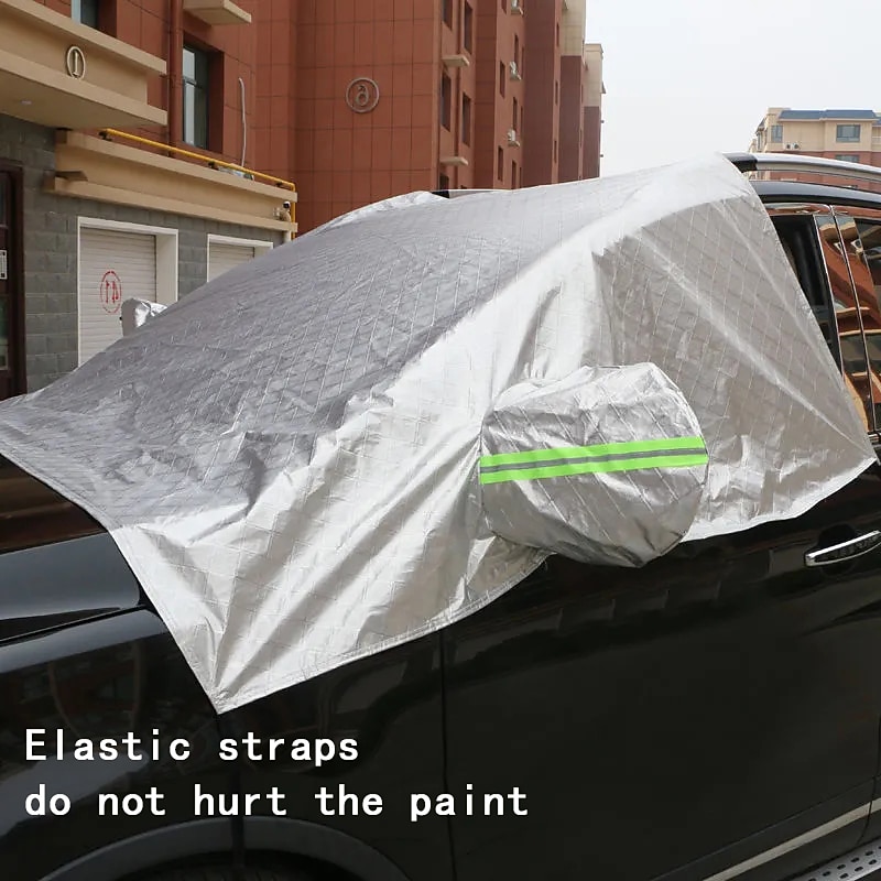 autokleding halfafdekking antivries sneeuwbestendig waterdicht zonnescherm warmte-isolerend stofdicht vier seizoenen universeel 2026 - $46.99 –P7