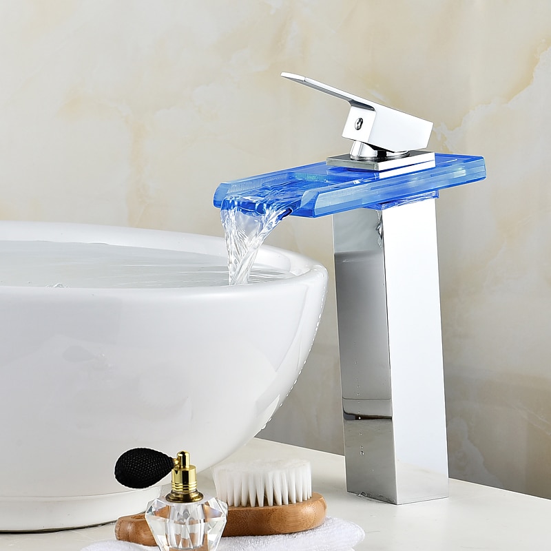 Robinet lavabo - Jet pluie Plaqué Set de centre Mitigeur un trouBath Taps / Laiton de 2025 ? $113.99 –P8