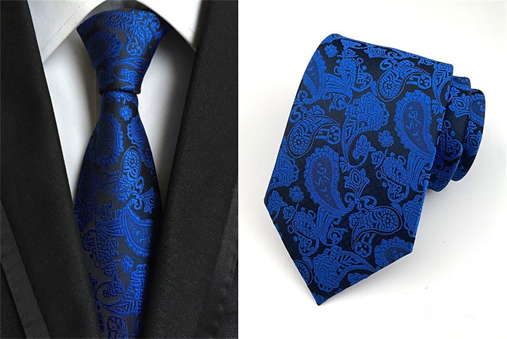Herre Slips Kontor Bryllup Herre Formell Stil Moderne Stil Jacquard Mote Jacquardvevnad Formell Virksomhet Formell kveld 2025 - $12.99 –P8