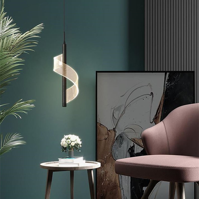 30 cm moderne nordic light hanglamp led eiland licht luxe woonkamer achtergrond nachtkastje kroonluchter 2025 - $177.99 –P2