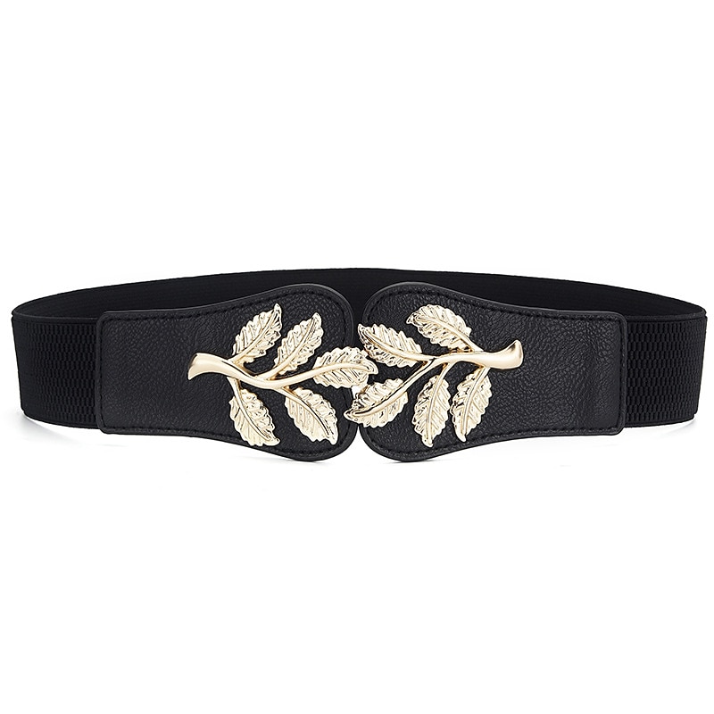 Pentru femei Curea Largă centura corset Canava Metal Bucke Geometric Cord Wowen Oficial Muncă Zilnic Negru Alb Roșu-aprins Bleumarin 2025 - $9.49 –P8