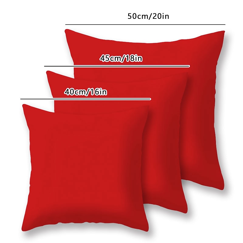 Decorative Toss Pillows 1pc Soft Plush Pillow Cover Solid Colored Candy color Multicolor Simple Square Zipper Traditional Classic Outdoor Cushion for Sofa Couch Bed Chair Pink Blue Purple Yellow 2025 - $10.99 –P1