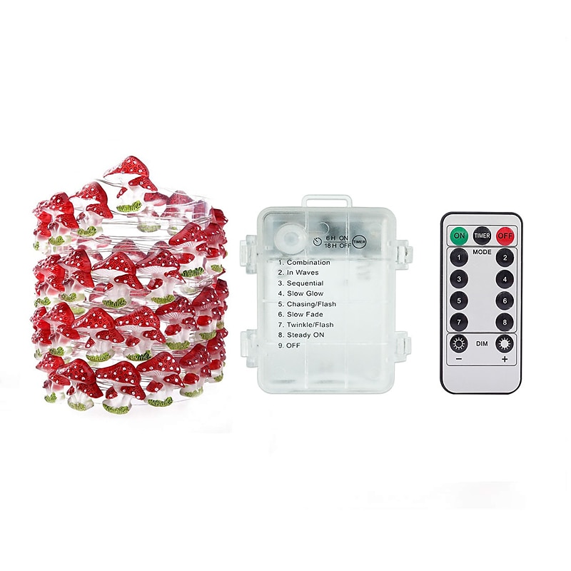 sopplys 3m 30led med fjernkontroll 8 moduser batteridrevne eventyrlys dekor for hjemme hage terrasse jule bryllupsfest innendørs utendørs terrasse gjerde dekorasjon lys 2025 - $21.99 –P9