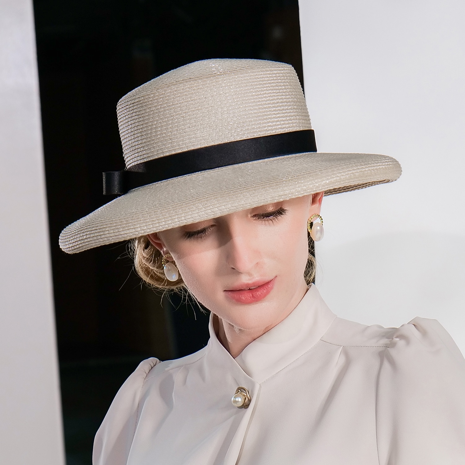 Polyester Chapeau Kentucky Derby / Chapeaux avec Noeud 1 pc Mariage / Fête / Soirée Casque de 2026 ? $45.99 –P9