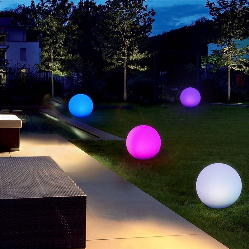 Outdoor Underwater Lights Lamp Glowing Beach Ball Remote Control LED Light Swimming Pool Toy 13 Colors Glowing Ball Inflatable LED For Beach Ball Party Colorful Lighting 2025 - $24.99 –P7