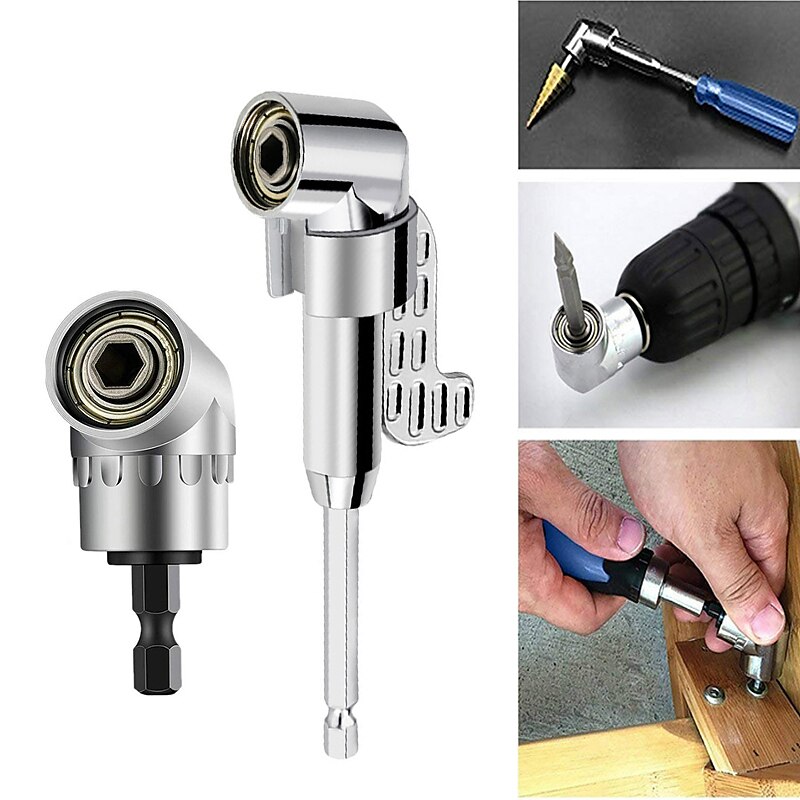 forró 105 fokos adapter csavarhúzó fejű fúrószár acél csatlakozás 1/4 szögű hatlapfejű csavarhúzó hajlító adapter 2025 - $8.99 –P5