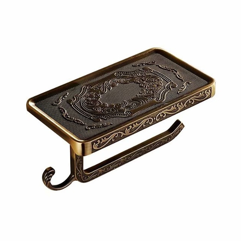 Toilet Paper Holder Multifunction Antique Zinc Alloy 1PC - Bathroom 2025 - $47.99 –P1