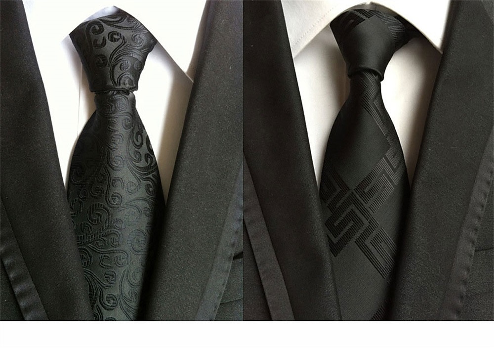 Voor heren Banden Stropdassen Werk Bruiloft Heer Formele Stijl Moderne stijl Klassiek Mode Jacquard Formeel liiketoiminta Formele avonden 2025 - $10.99 –P1