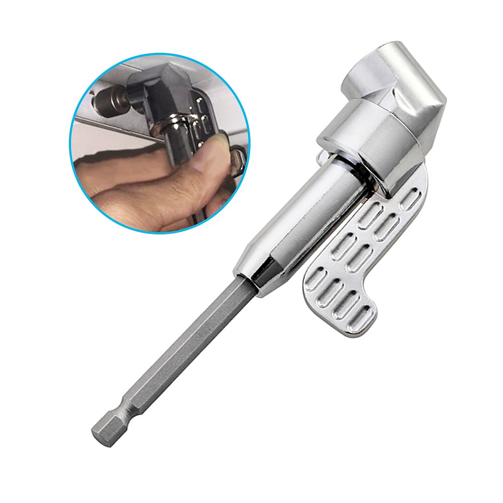 forró 105 fokos adapter csavarhúzó fejű fúrószár acél csatlakozás 1/4 szögű hatlapfejű csavarhúzó hajlító adapter 2025 - $8.99 –P7