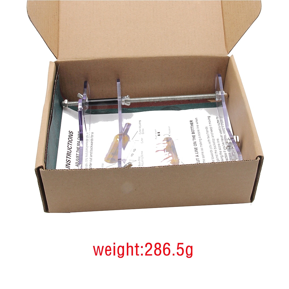 DIY Glass Bottle Cutter Adjustable Sizes Metal Glassbottle Cut Machine for Crafting Wine Bottles House Decorations Cutting Tool 2025 - $10.99 –P11