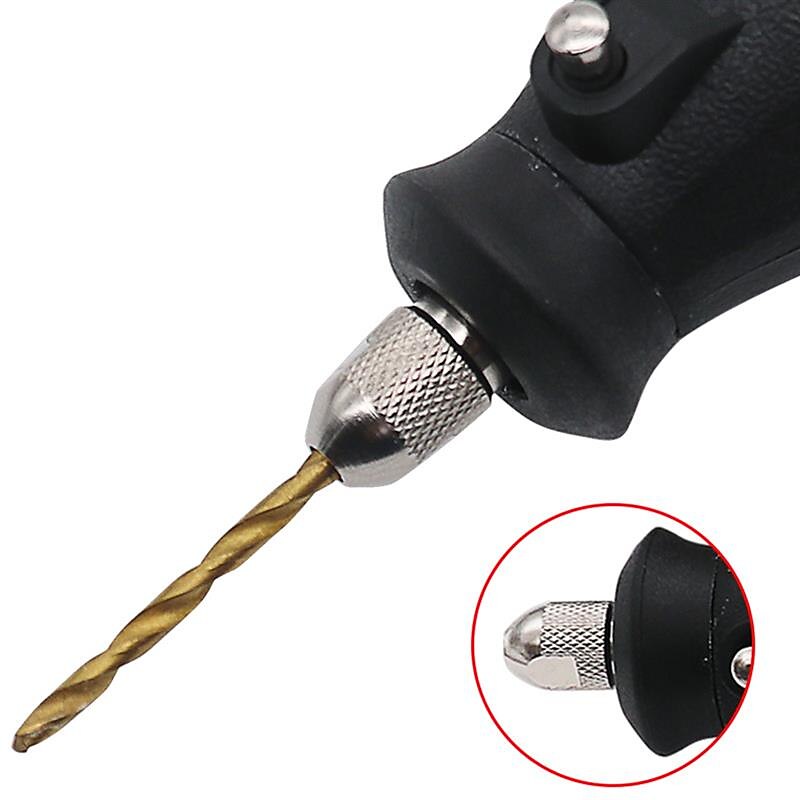 11 pièces/ensemble pince en laiton mini mandrins de perceuse 0.5-3.2mm 4.3mm tige vis écrou remplacement pour outil rotatif dremel de 2025 ? $7.99 –P4
