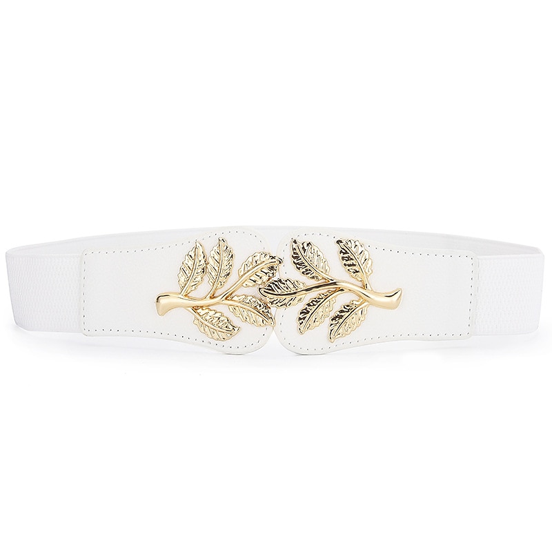 Pentru femei Curea Largă centura corset Canava Metal Bucke Geometric Cord Wowen Oficial Muncă Zilnic Negru Alb Roșu-aprins Bleumarin 2025 - $9.49 –P4