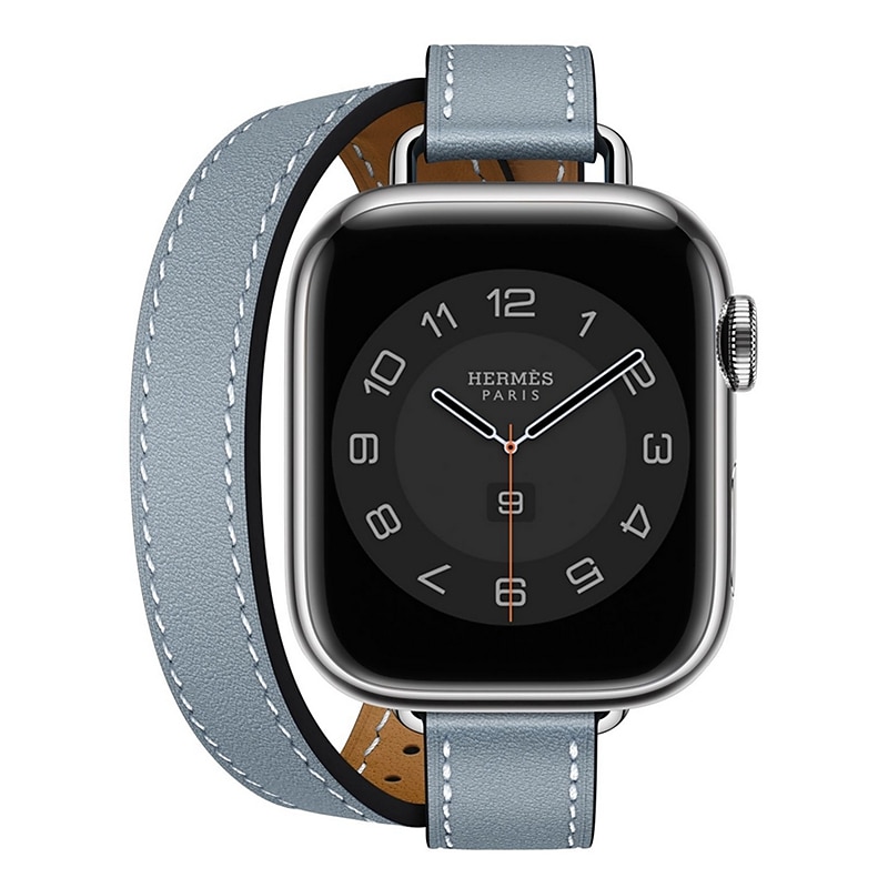 Double Tour Compatível com Pulseira Apple Watch 38mm 40mm 41mm 42mm 44mm 45mm 49mm Fecho de Metal Ajustável Couro PU pulseira de substituição para iwatch Ultra 2 Series 9 8 7 SE 6 5 4 3 2 1 de 2025 por $20.99 -P12