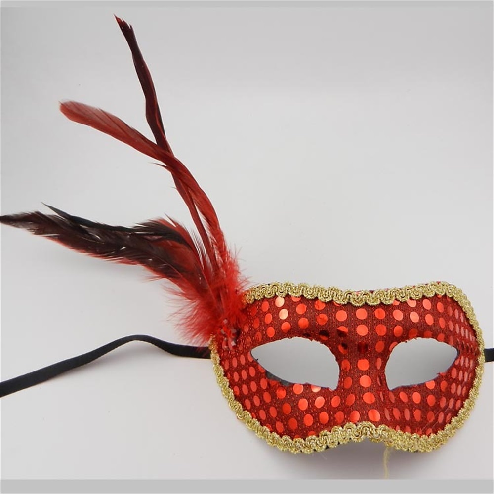 Máscara de mascarada chapada en oro unisex, accesorios de boda, accesorio de disfraz de fiesta de mardi gras 2025 - $15.49 –P9