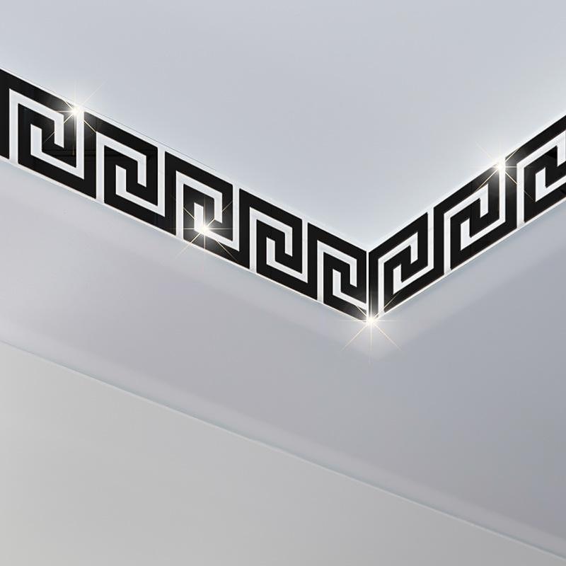 خلفيات باردة خط الدليل الموجي جدار جدارية الحدود قشر والعصا ذاتية اللصق الفينيل الحديثة الجدار ملصق لغرفة 10 سم (4 '') × 10 سم (4'') × 10 قطع 2025 - $11.99 –P6