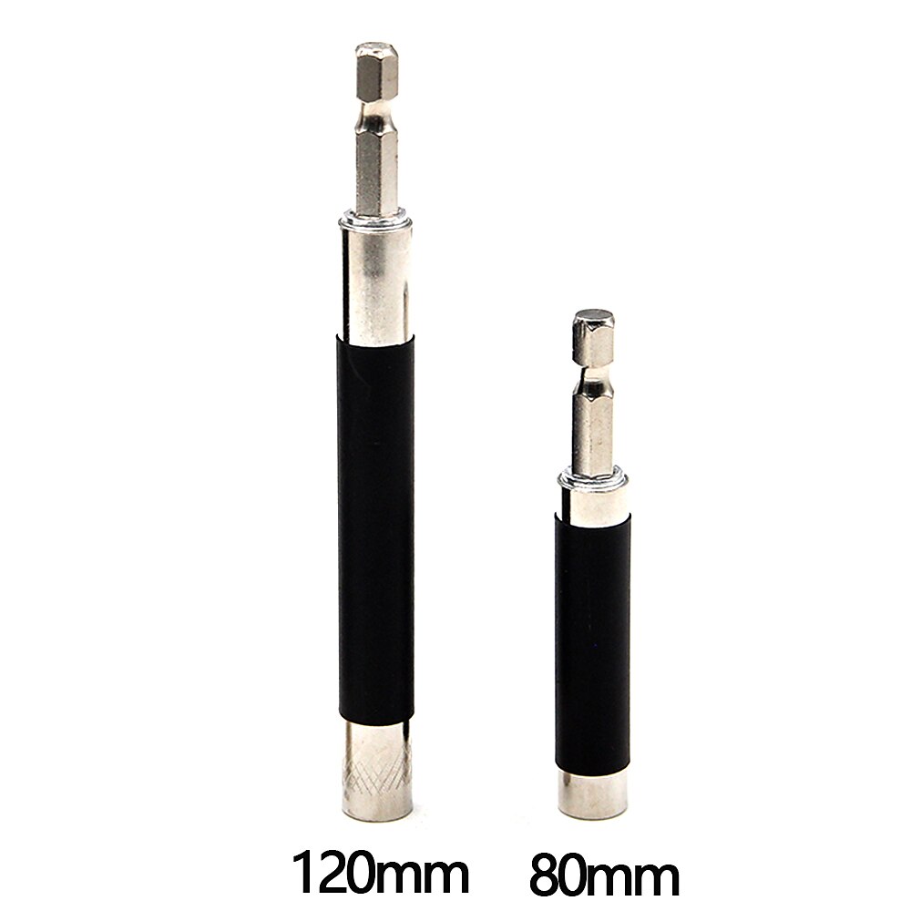 3pcs 80-120-140mm Telescopic Connecting Adapter Hexagonal Screw Handle Joint Sleeve Extension Connected Shank Rod 2025 - $10.99 –P4