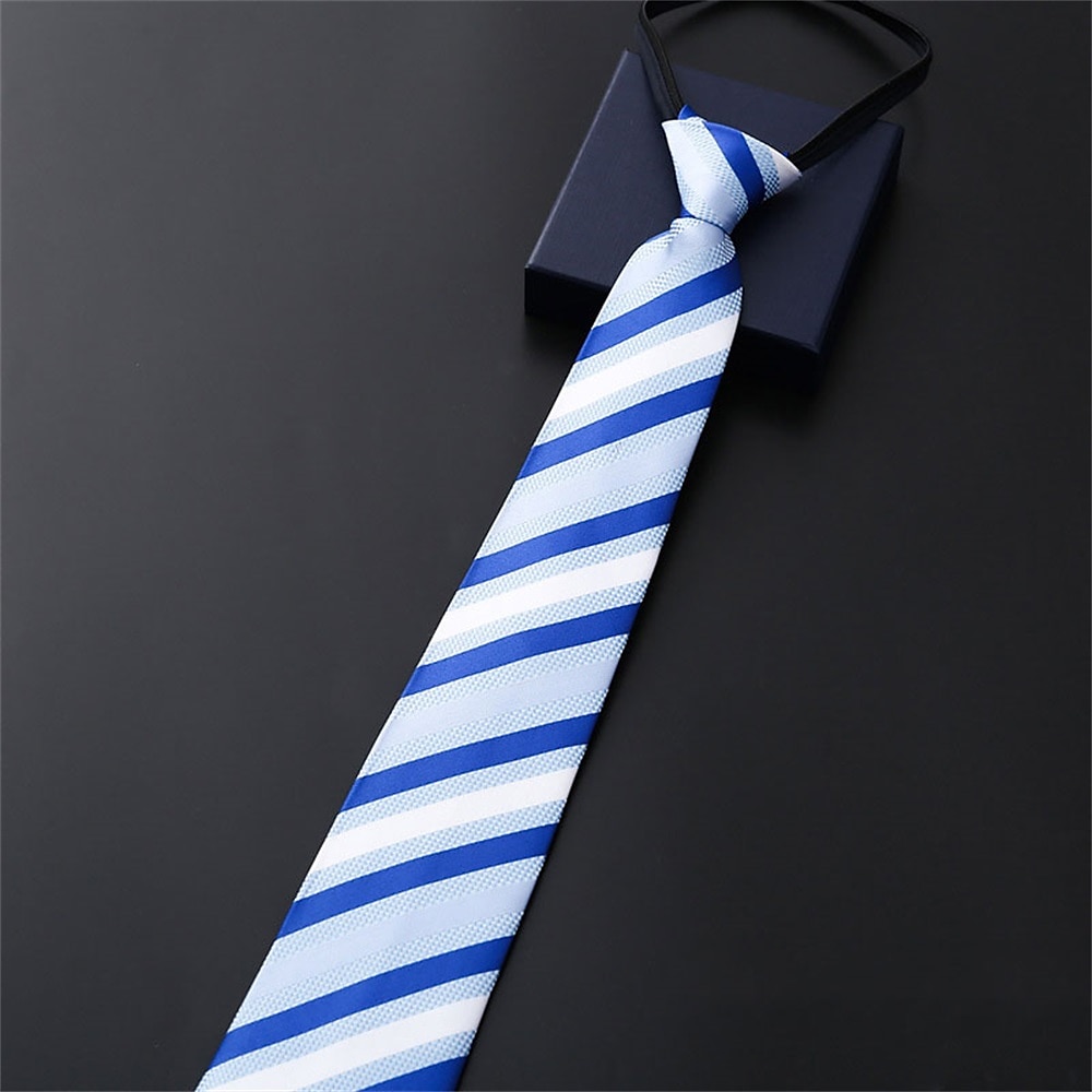 travail pour hommes / mariage / cravate de gentleman - style formel rayé / style moderne / cravate de fête classique cravates de travail d'affaires de haute qualité pour hommes cravate rouge cravate formelle de mode masculine de 2025 ? $5.99 –P5