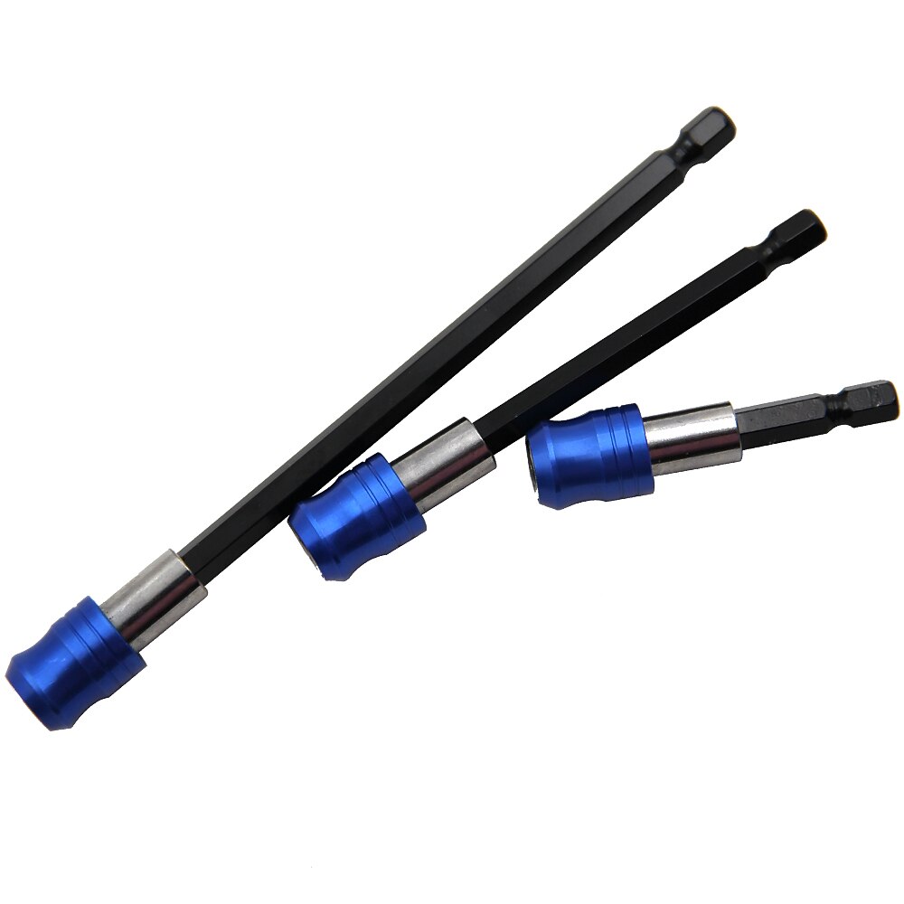 1/4 Inch Blue Hex Shank Automatic lock Screwdriver Bit Extension Rod Quick Release Magnetic Lengthen Batch Head Rod 60mm 100mm 150mm 2025 - $12.99 –P5
