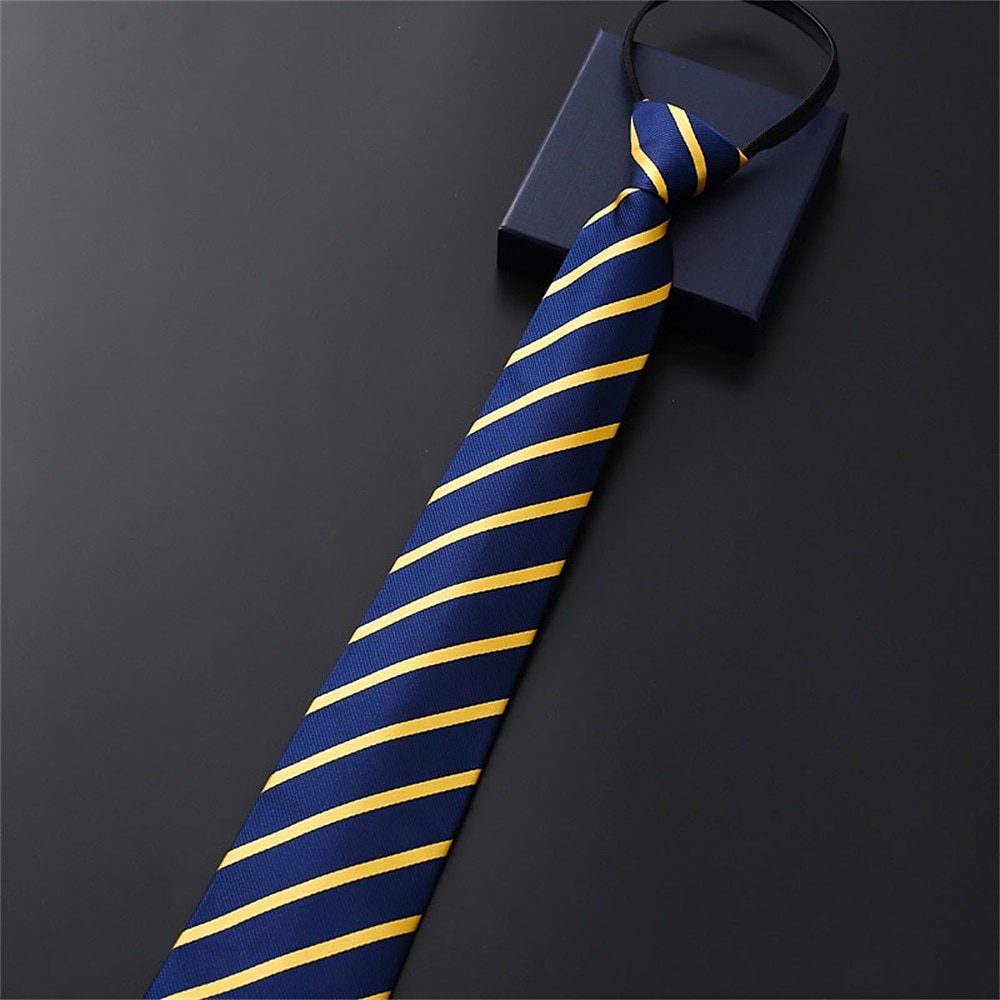 travail pour hommes / mariage / cravate de gentleman - style formel rayé / style moderne / cravate de fête classique cravates de travail d'affaires de haute qualité pour hommes cravate rouge cravate formelle de mode masculine de 2025 ? $5.99 –P3